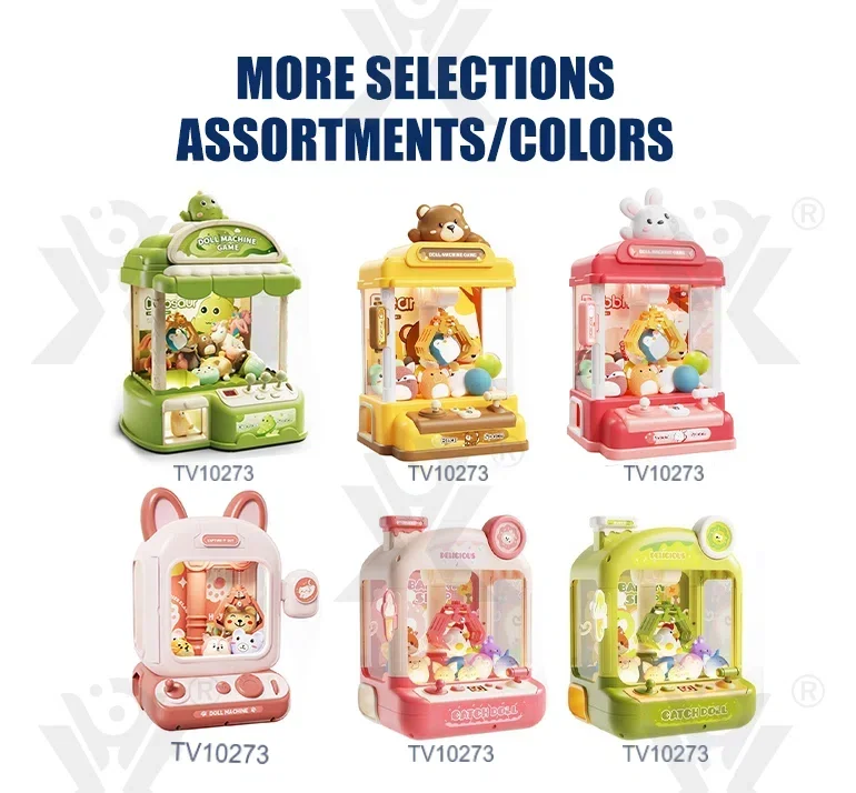 Kitten Doll Machine Toy For Kids, Mini Claw Machine · TV10273 · detail image 5 of 6