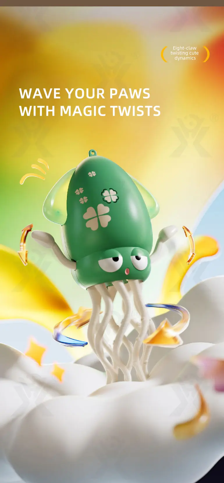Dancing Octopus Toy For Toddlers · TV10280 · detail image 3 of 9