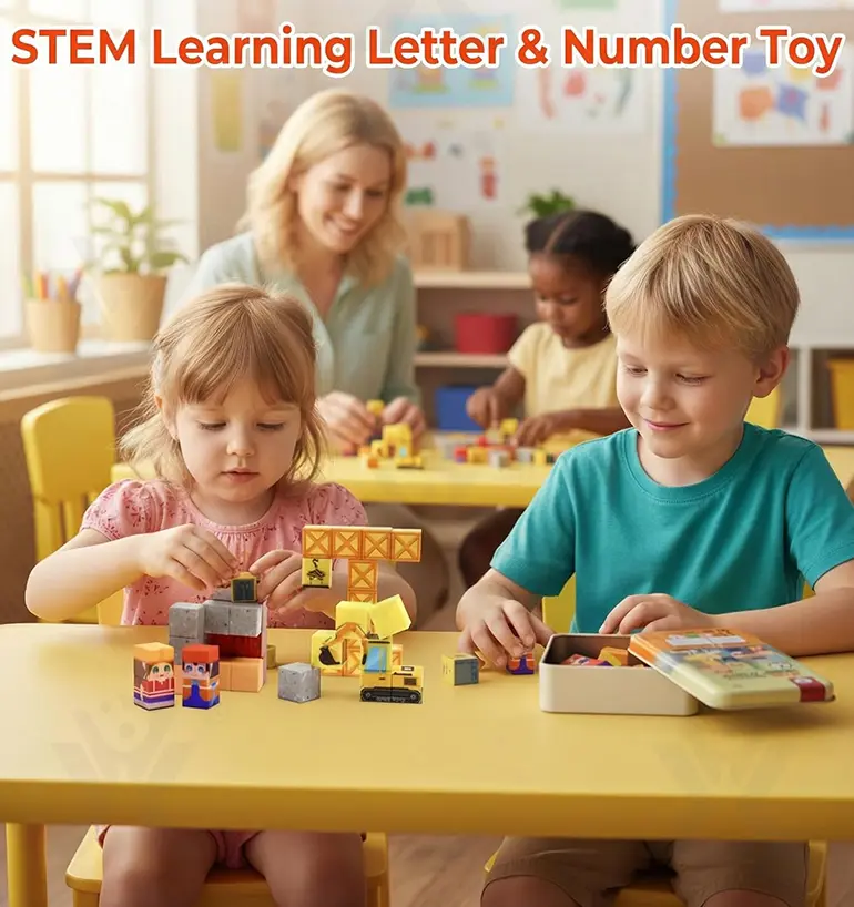 Travel Magnetic Blocks Toys, Portable Mini Size · TV10313 · detail image 2 of 9