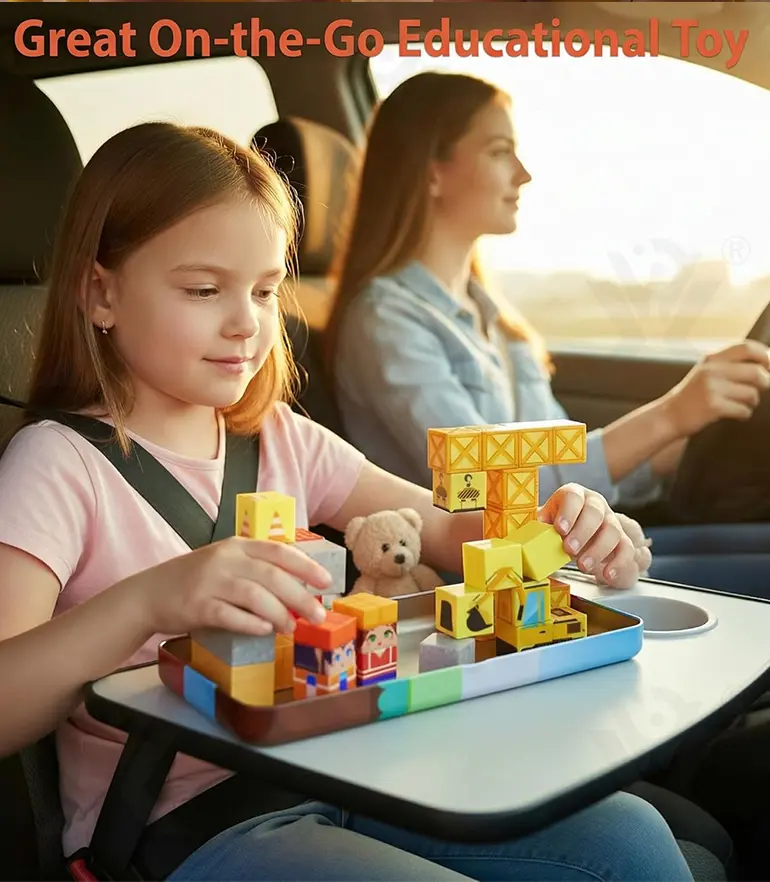 Travel Magnetic Blocks Toys, Portable Mini Size · TV10313 · detail image 3 of 9