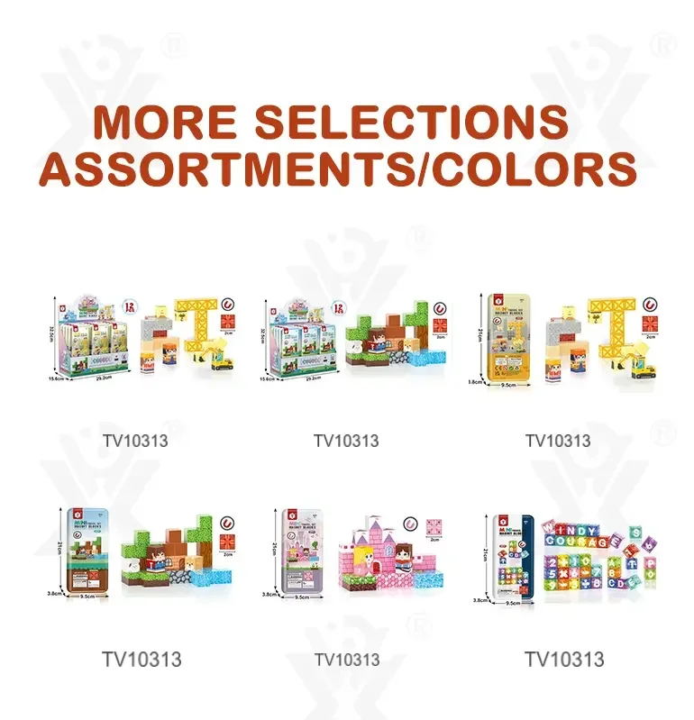Travel Magnetic Blocks Toys, Portable Mini Size · TV10313 · detail image 8 of 9