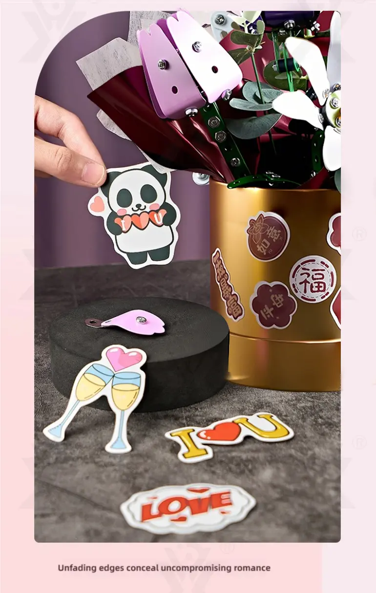 Metal Flower DIY Bouquet, External Flower · TV10314 · detail image 7 of 11