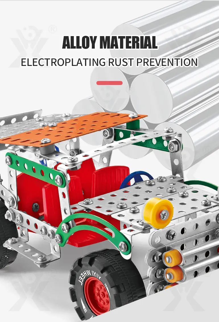 Metallic Assembly Racing Car, Metal Construction · TV10312 · detail image 4 of 7