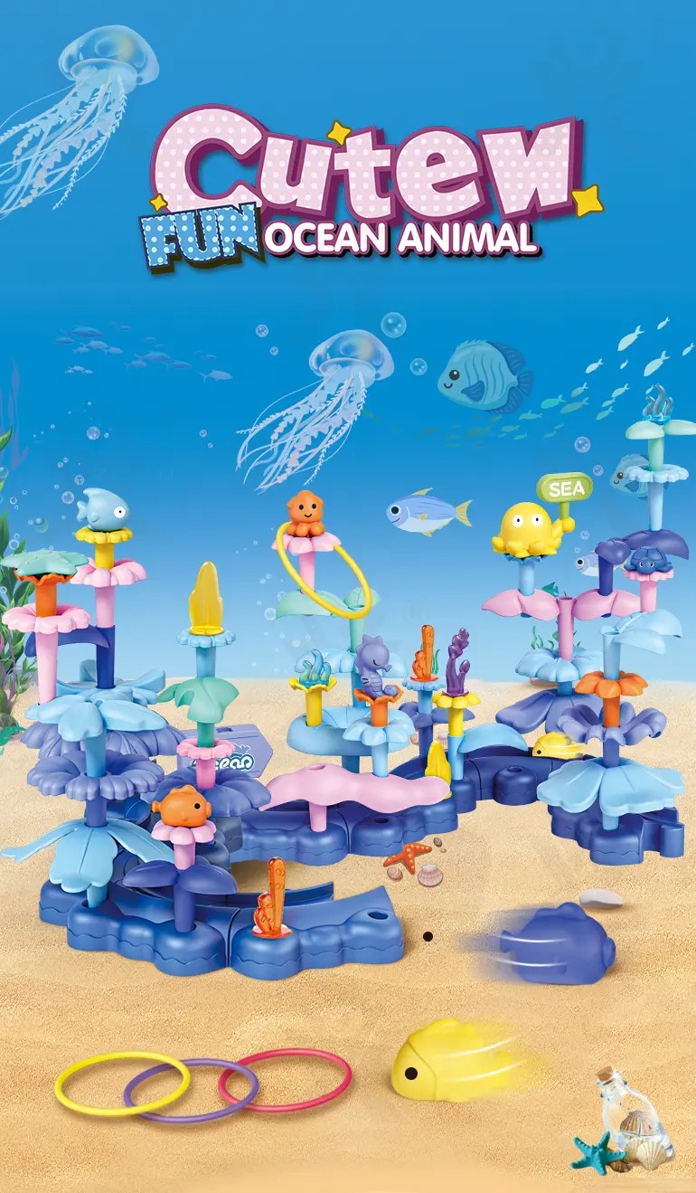 Ocean Garden Building Block Toys · TV10286 · detail image 1 of 7