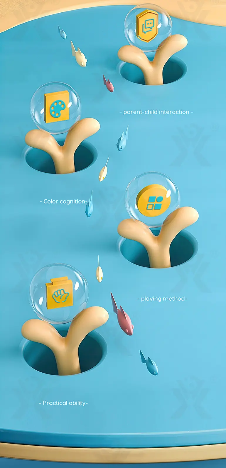 Ocean Garden Building Block Toys · TV10286 · detail image 2 of 7