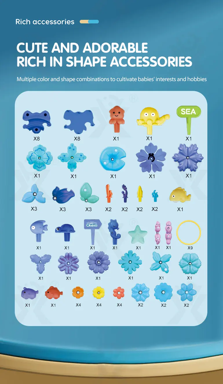 Ocean Garden Building Block Toys · TV10286 · detail image 3 of 7