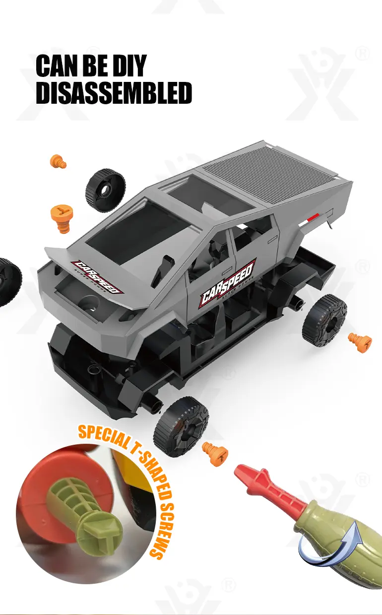 DIY Inertia Cyber Truck Toy · TV10291 · detail image 3 of 6