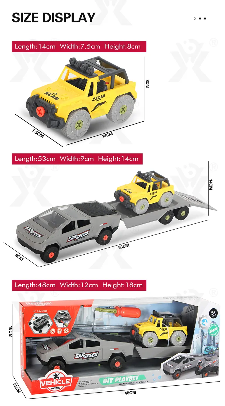 DIY Inertia Cyber Truck Toy · TV10291 · detail image 6 of 6