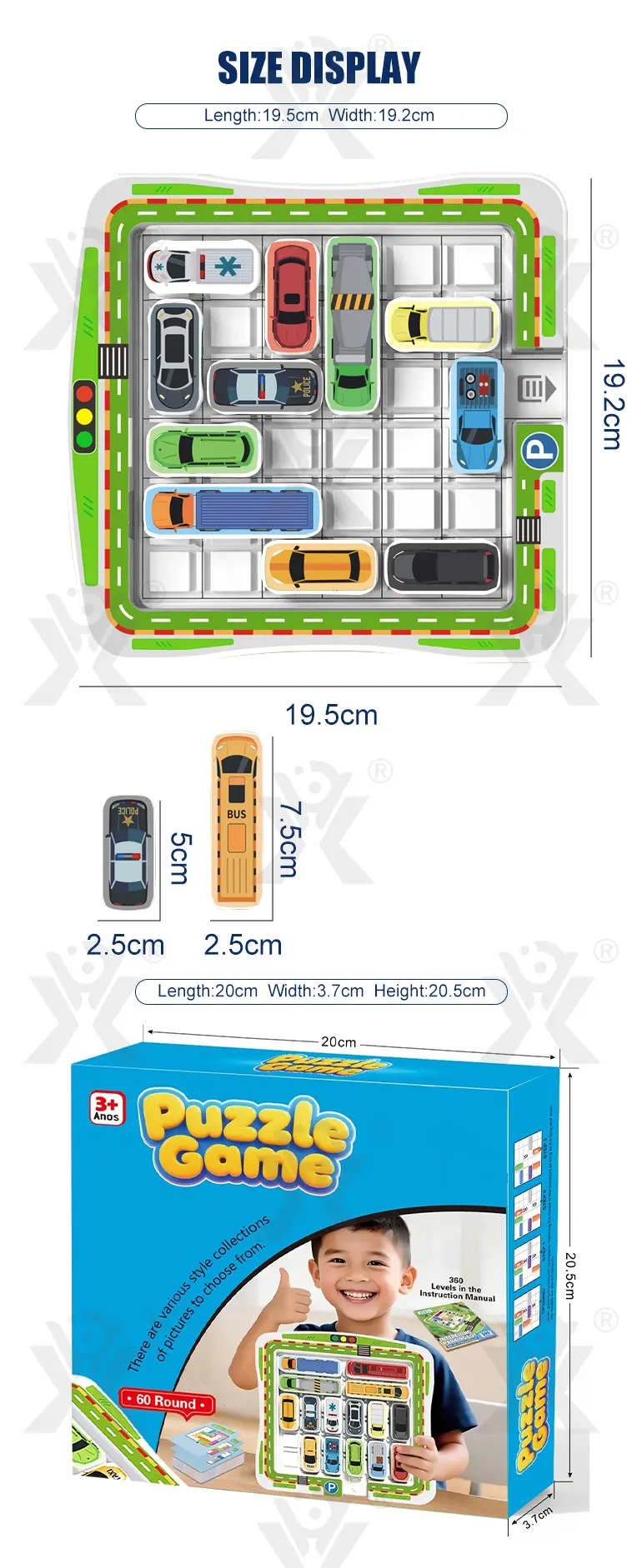Puzzle Parking Lot Game Supply · TV10274 · detail image 11 of 11