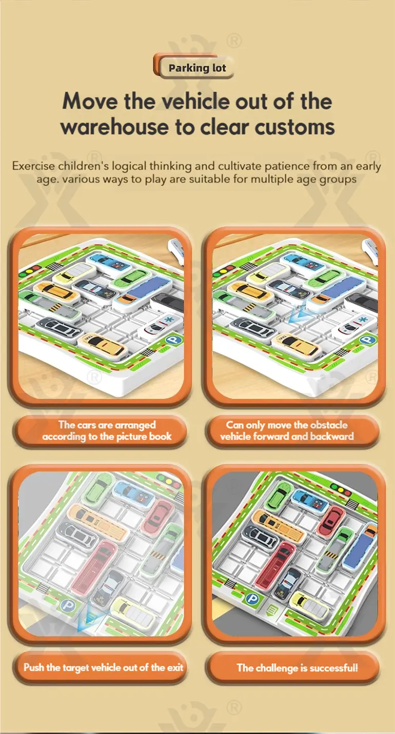 Puzzle Parking Lot Game Supply · TV10274 · detail image 4 of 11