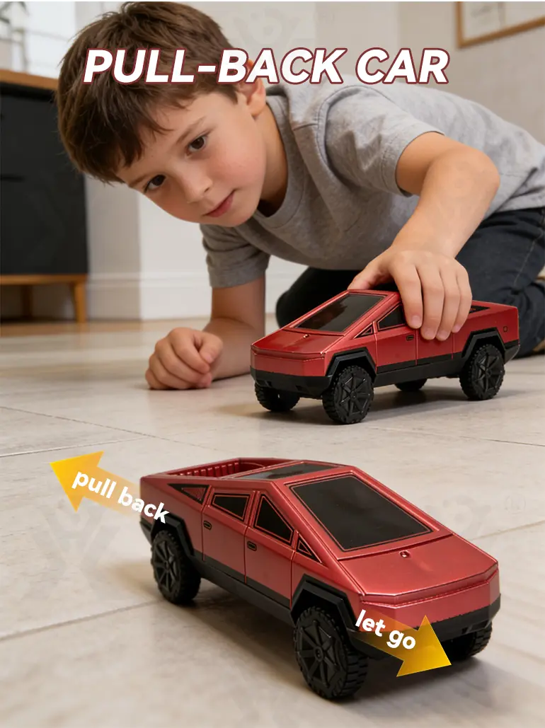 Cyber Truck Pull-Back Toy Car Set · TV10292 · detail image 3 of 7