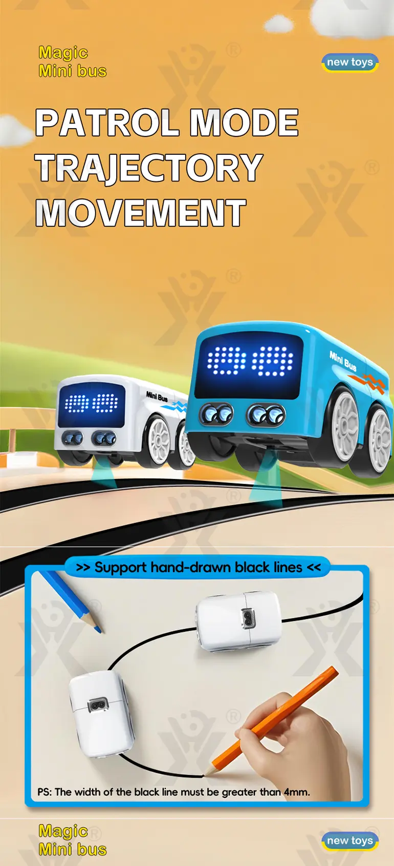 Magic RC Mini Bus, 4 Modes · TV10282 · detail image 8 of 12