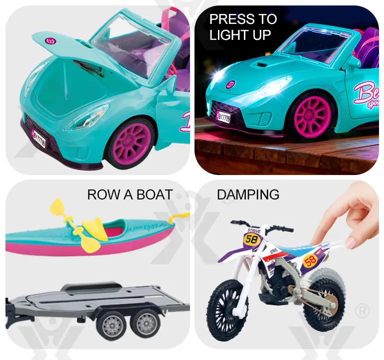 Doll Car Set, Beach Sports Car Wholesale For Kids · TV10269 · detail image 2 of 6