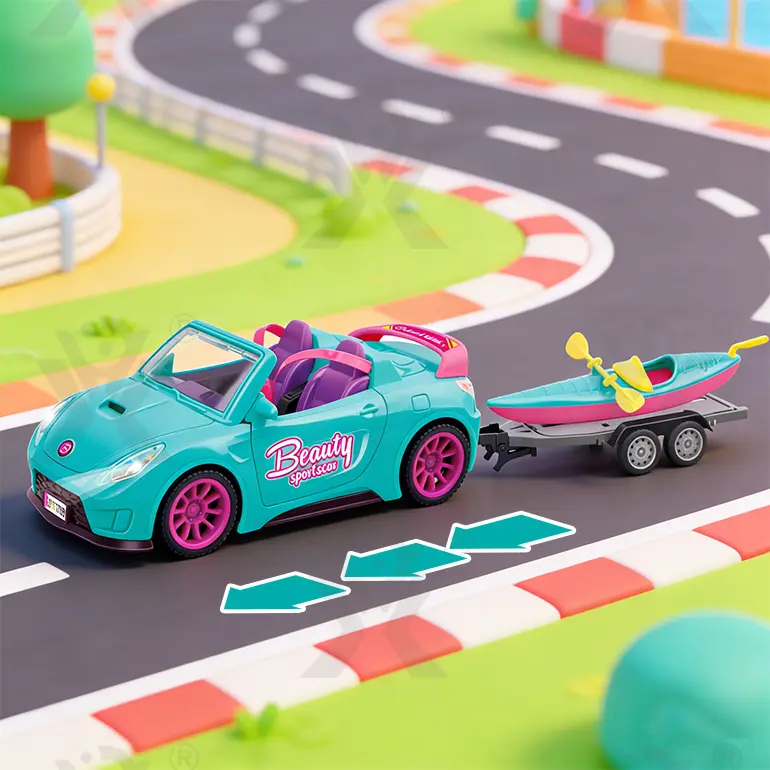 Doll Car Set, Beach Sports Car Wholesale For Kids · TV10269 · detail image 3 of 6