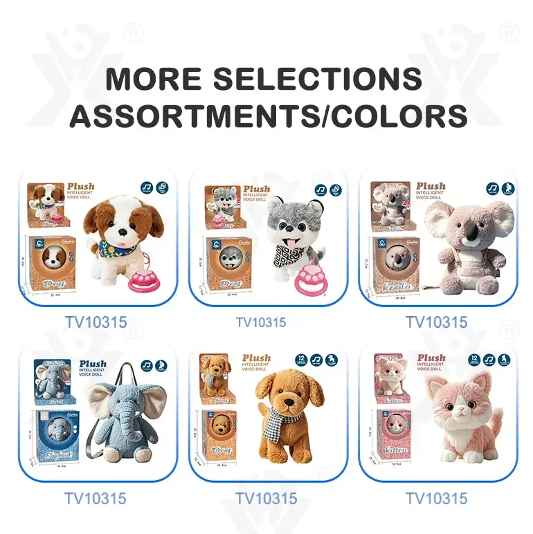 Interactive Plush Cat, Voice Commands Cute Cats · TV10315 · detail image 6 of 7