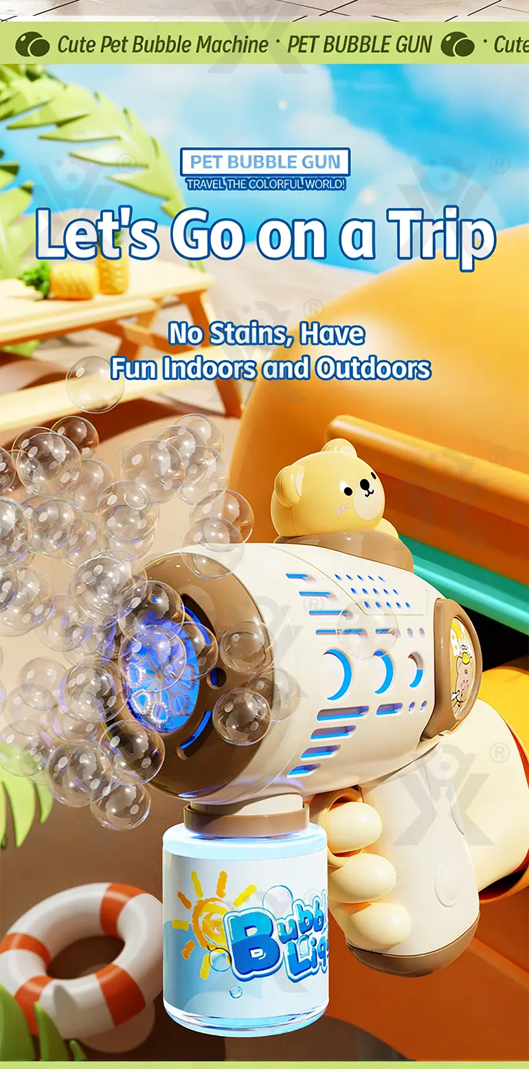 Pet Bubble Gun Toy for Kids · TV10264 · detail image 5 of 9