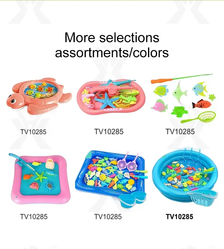 Magnetic Fishing Toy, Electric Moving Fish Bath Toys · TV10285 · detail image 9 of 10