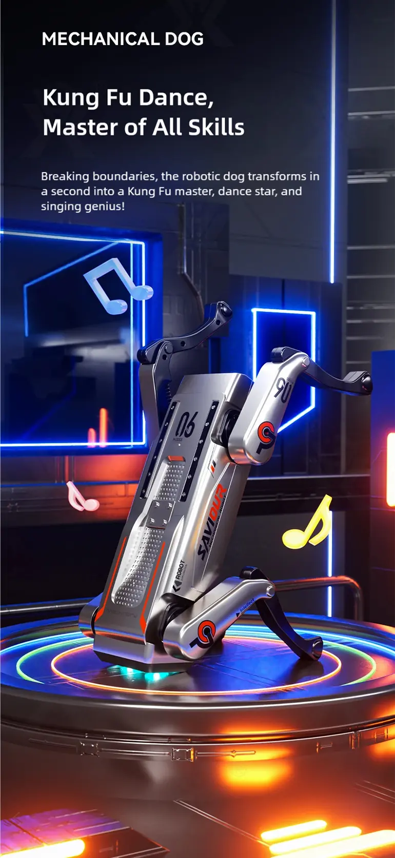 AI Interactive Robot Dog, Voice Control · TV10316 · detail image 10 of 13