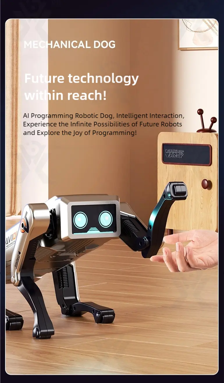 AI Interactive Robot Dog, Voice Control · TV10316 · detail image 6 of 13