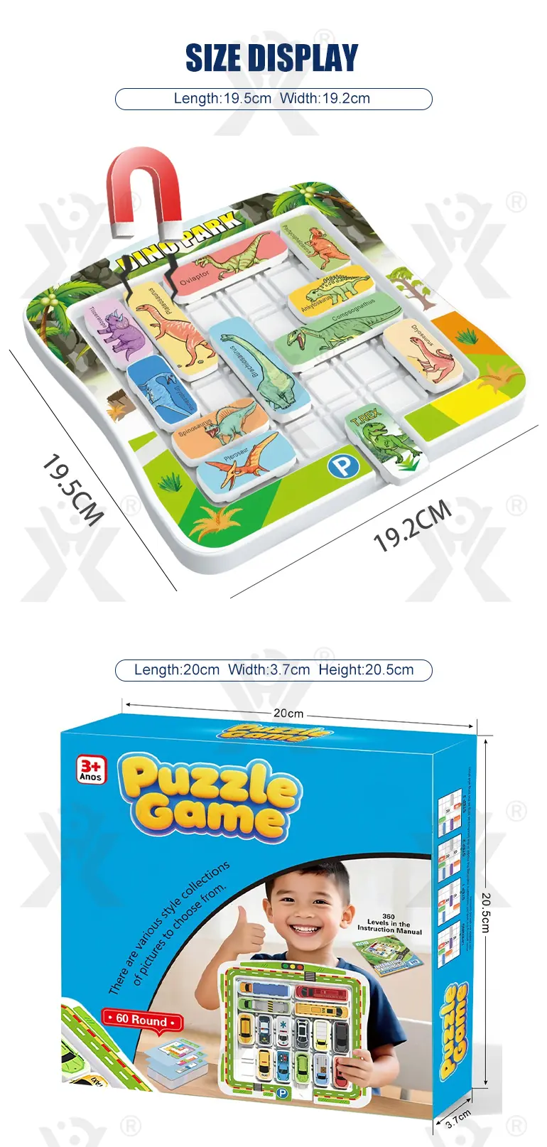 Puzzle Dinosaur Card Game · TV10275 · detail image 10 of 10