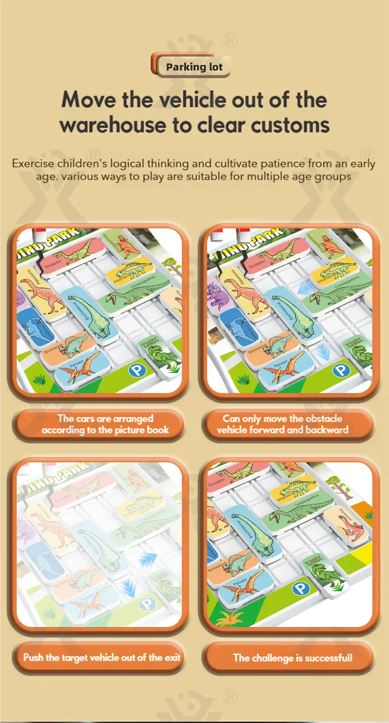 Puzzle Dinosaur Card Game · TV10275 · detail image 3 of 10