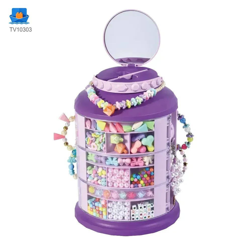DIY Jewelry Set Toy with mirror · TV10303 · product photo 1 of 6