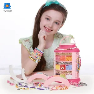 DIY Jewelry Set Toy with mirror · TV10303 · product photo 2 of 6