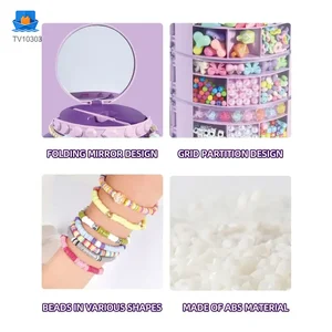 DIY Jewelry Set Toy with mirror · TV10303 · product photo 5 of 6