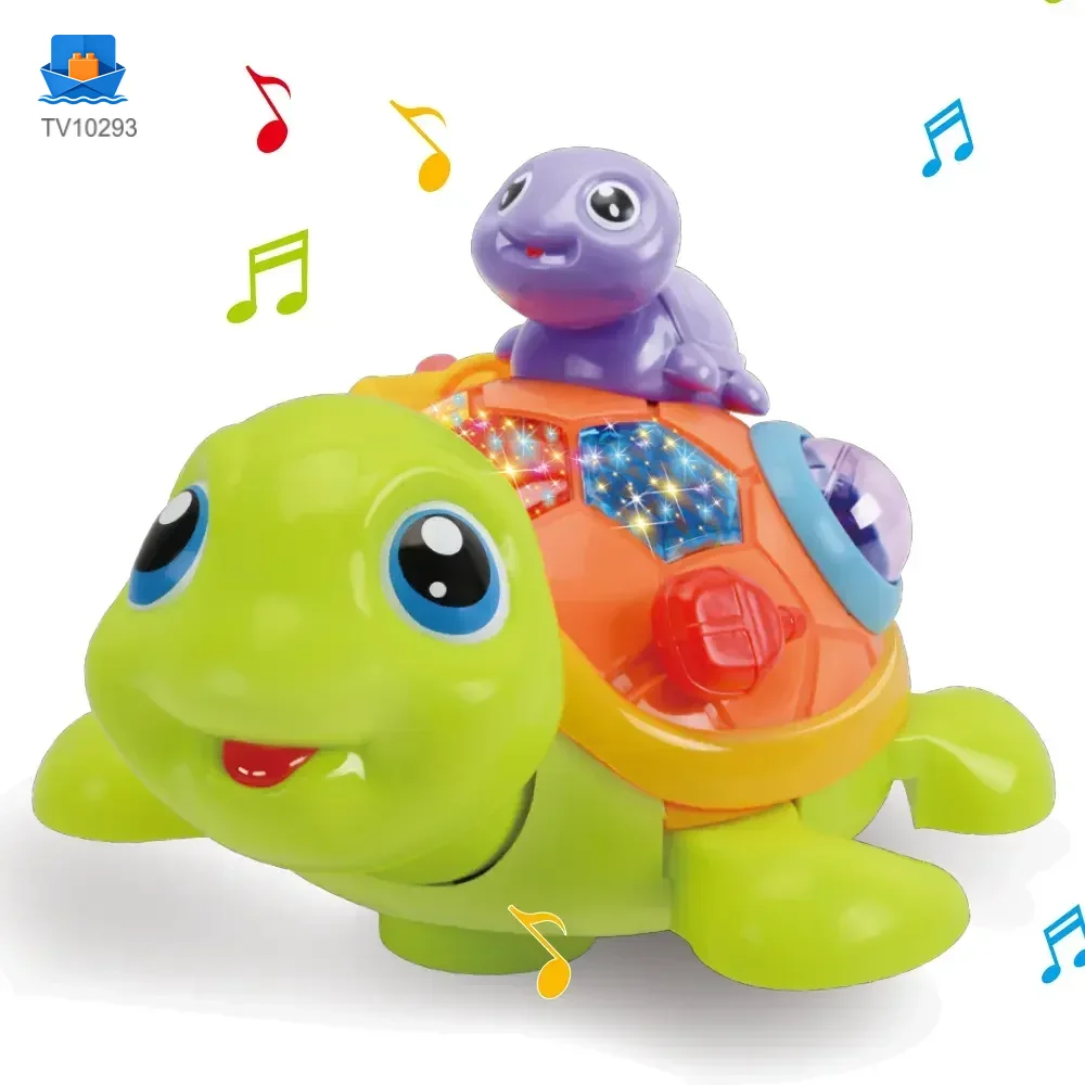 Electric Turtle Toy with Musical Light -China Toy Factory · TV10293 · product photo 1 of 8