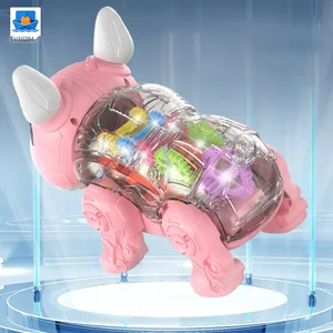 Walking Robot Dog Toy, Transparent Gear Rear · TV10284 · product photo 2 of 7