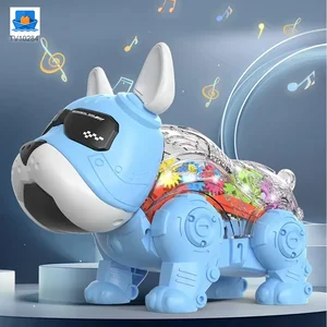 Walking Robot Dog Toy, Transparent Gear Rear · TV10284 · product photo 3 of 7