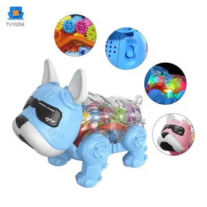 Walking Robot Dog Toy, Transparent Gear Rear · TV10284 · product photo 4 of 7