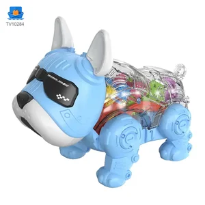 Walking Robot Dog Toy, Transparent Gear Rear · TV10284 · product photo 7 of 7