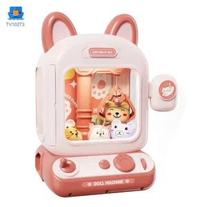 Kitten Doll Machine Toy For Kids, Mini Claw Machine