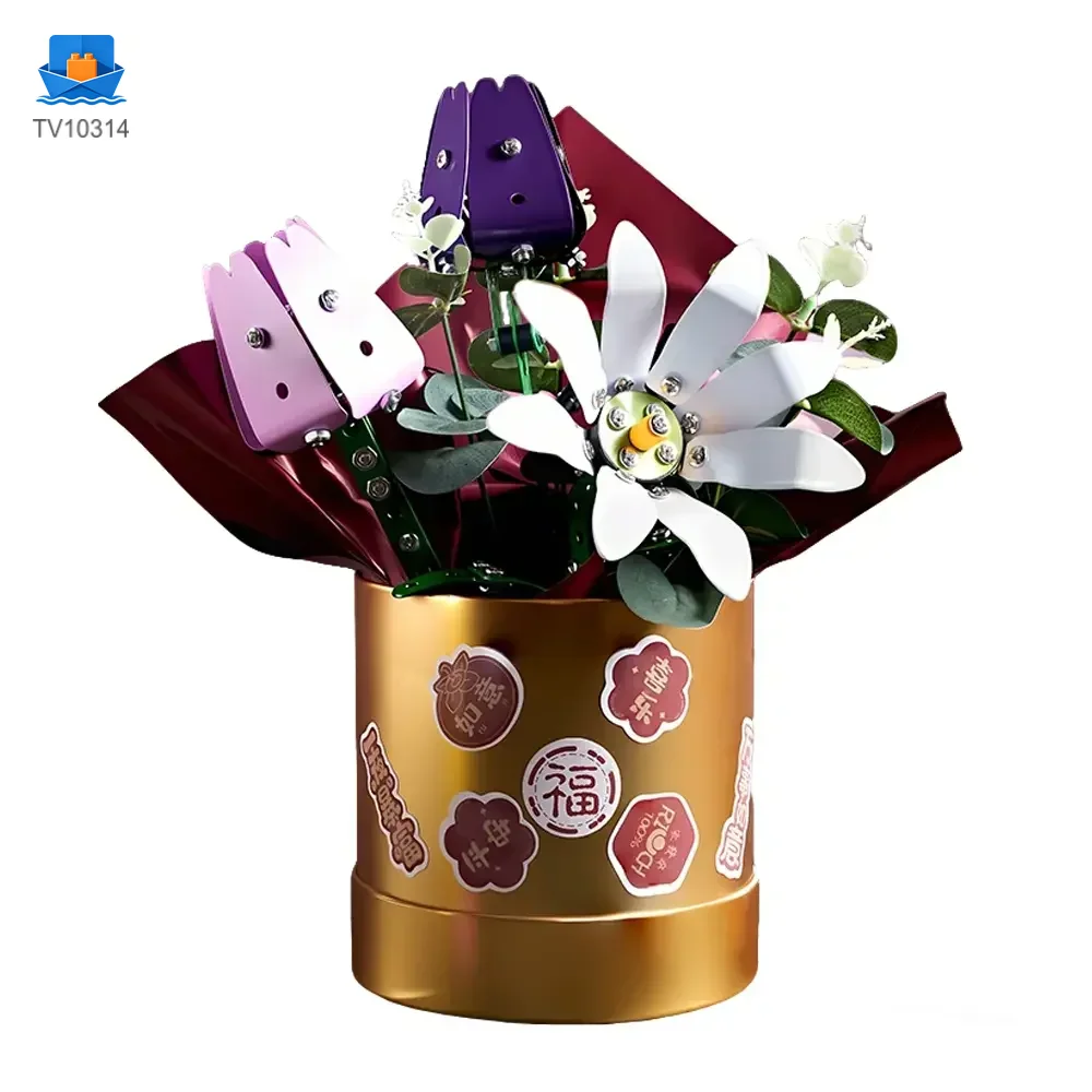 Metal Flower DIY Bouquet, External Flower · TV10314 · product photo 1 of 4