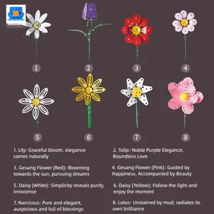Metal Flower DIY Bouquet, External Flower · TV10314 · product photo 4 of 4