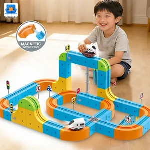 Magnetic Train Track Set, Electric Train Toy Set · TV10317 · product photo 2 of 4