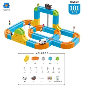 Magnetic Train Track Set, Electric Train Toy Set · TV10317 · product photo 4 of 4