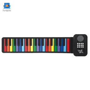 Digital Roll-Up Silicone Piano Keyboard