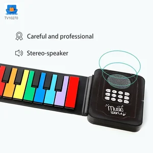 Digital Roll-Up Silicone Piano Keyboard · TV10270 · product photo 2 of 6