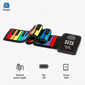 Digital Roll-Up Silicone Piano Keyboard · TV10270 · product photo 3 of 6