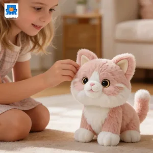Interactive Plush Cat, Voice Commands Cute Cats · TV10315 · product photo 4 of 5