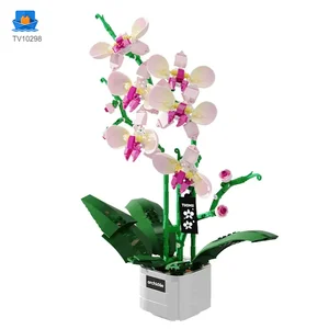 Blumen Bausteine Spielzeug, Dekoration zu verwenden und Spaß zu haben