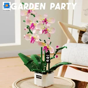 Flower Building Blocks Toy, Decor Use and Fun · TV10298 · product photo 2 of 6