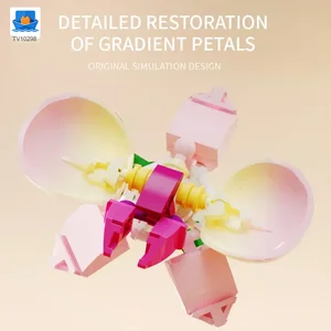 Flower Building Blocks Toy, Decor Use and Fun · TV10298 · product photo 3 of 6
