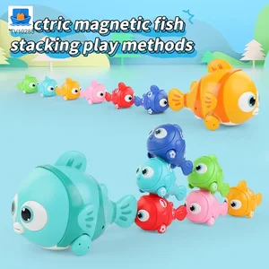 Magnetic Fishing Toy, Electric Moving Fish Bath Toys · TV10285 · product photo 6 of 9