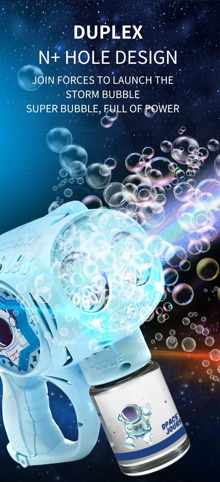 Space-Themed Bubble Gun · TV10245 · detail image 3 of 7