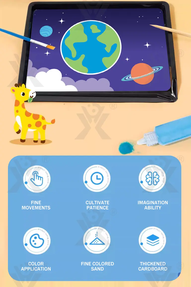 Sand Painting Set · TV10265 · detail image 2 of 8