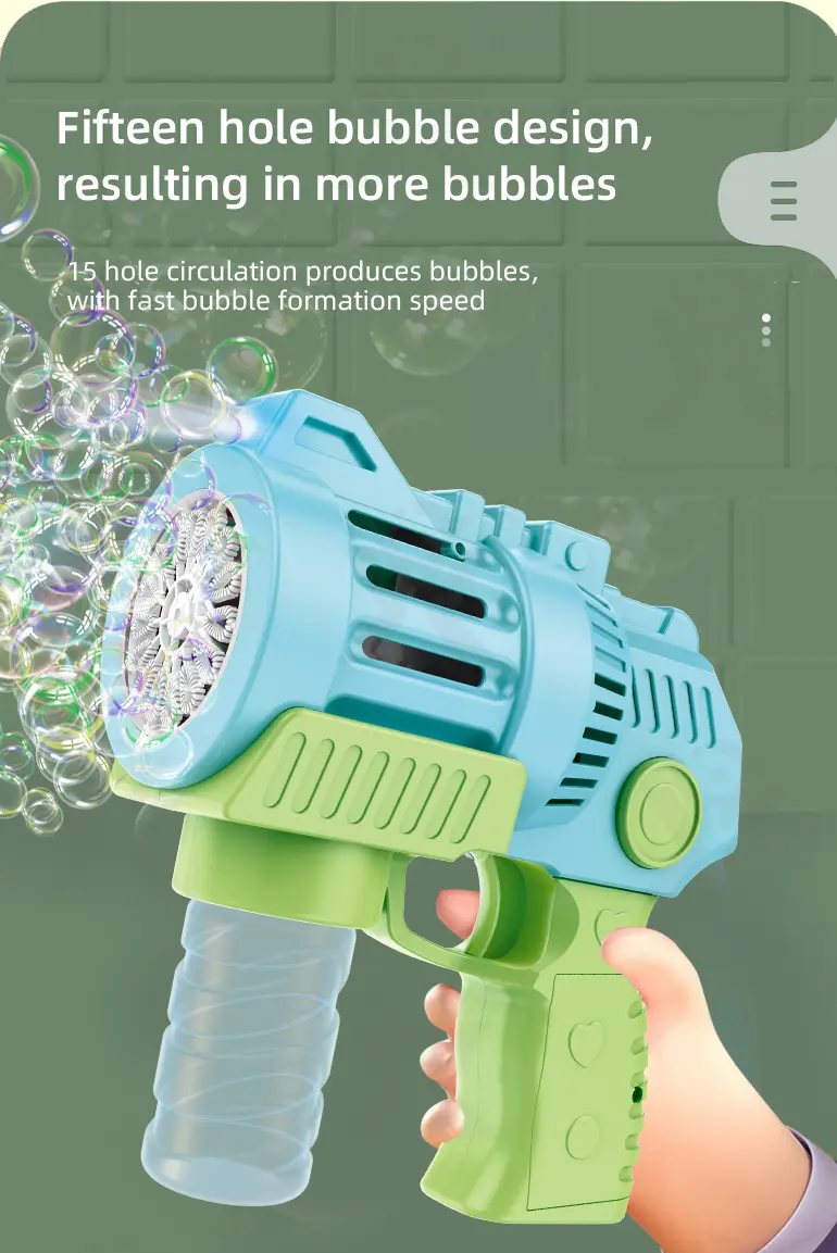 15-Hole Circulating Bubble Gun · TV10222 · detail image 1 of 6