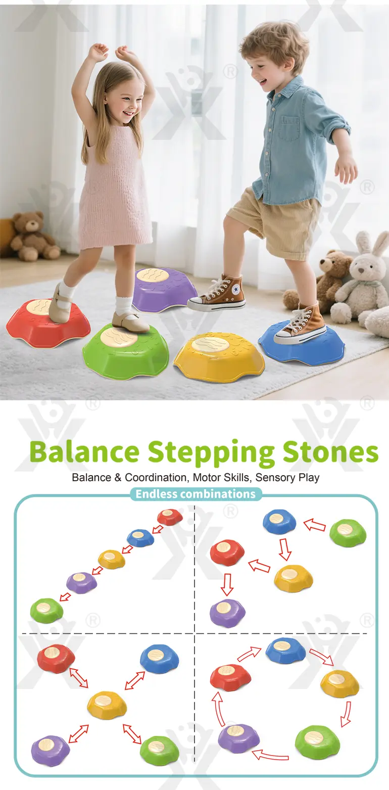 Balance Stepping Stones Toy, Factory Supply · TV10220 · detail image 4 of 5